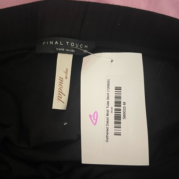 Midi Tube Skirt - Picture 3 of 7